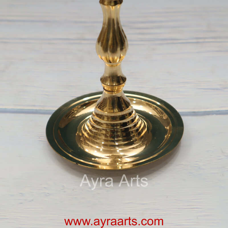 Brass Peacock Standing Diya vilakku Small Brass Peacock Standing Diya vilakku Small