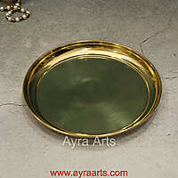 Pure Brass Pooja Plate Thali