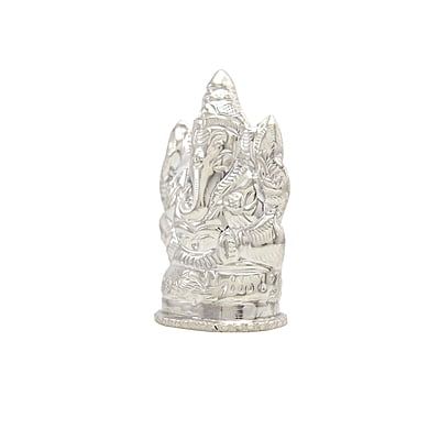 Silver Lord Ganesh Idol, Statue