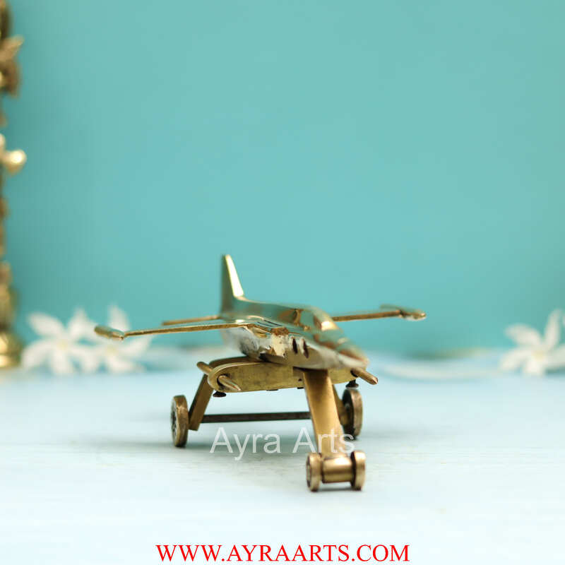 Brass Aeroplane Show Peace  - 9 Inch Lenght