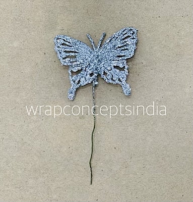 Glitter Butterfly - Gold/Silver/Red Glitter Butterfly - Gold/Silver/Red