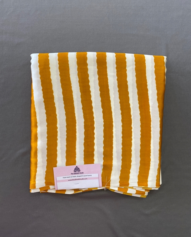 Aparna - Modal Silk Saree in Ajrakh Blouse SWS215