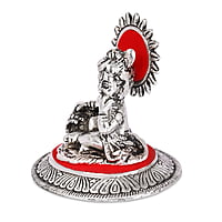 Bal Krishna Silver 11*12*10CM