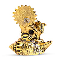 Shankh Krishna Gold 9*11*4CM