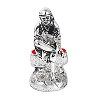 Sai Baba Idol Silver 7*13*5 CM
