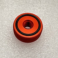 VAC - Reel Holding Thumb Nut for Nagra Portable Tape Recorders - Red - NG-RHTN-RD