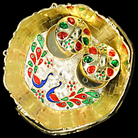 Basket Set Kumkum DIbbi