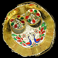 Basket Set Kumkum DIbbi