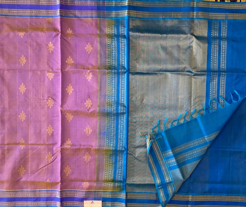 Mahalakshmi - Kolam Series Silk Cotton Sarees 20967