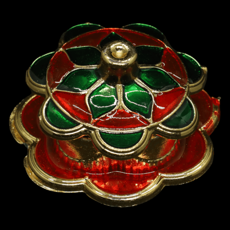 Kum Kum Dibbi Enamal Flower