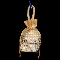 Grand Embroidery Cloth Bags 3*3*7 Mix 6 Colours