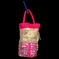 Grand Embroidery Cloth Bags 3*3*7 Mix 6 Colours