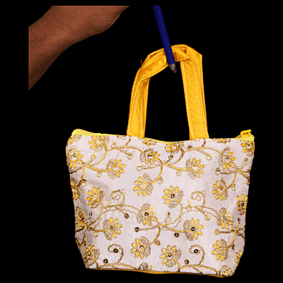 Embroidery Hand Bags 6 Colours Mix