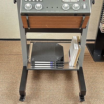 VAC - Revox A 77 Tape Recorder - Custom Made Trolley - RVX-A77
