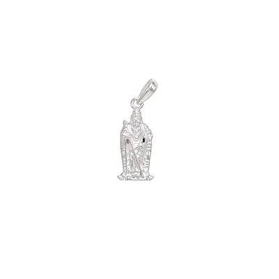 Sterling Silver (92.5% purity) God murugan  Pendant for Men & Women Pure Silver Lord Locket for Good Health and Wealth