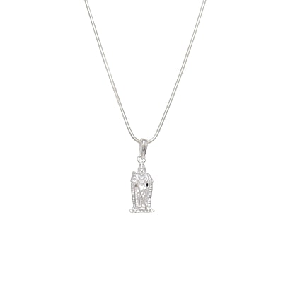 Sterling Silver (92.5% purity) God murugan Pendant for Men & Women Pure Silver Lord Locket for Good Health and Wealth Sterling Silver (92.5% purity) God murugan Pendant for Men & Women Pure Silver Lord Locket for Good Health and Wealth