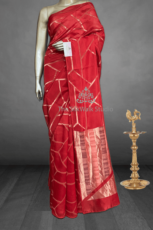 Mridula - Banarasi Viscose Silk Saree SWS232
