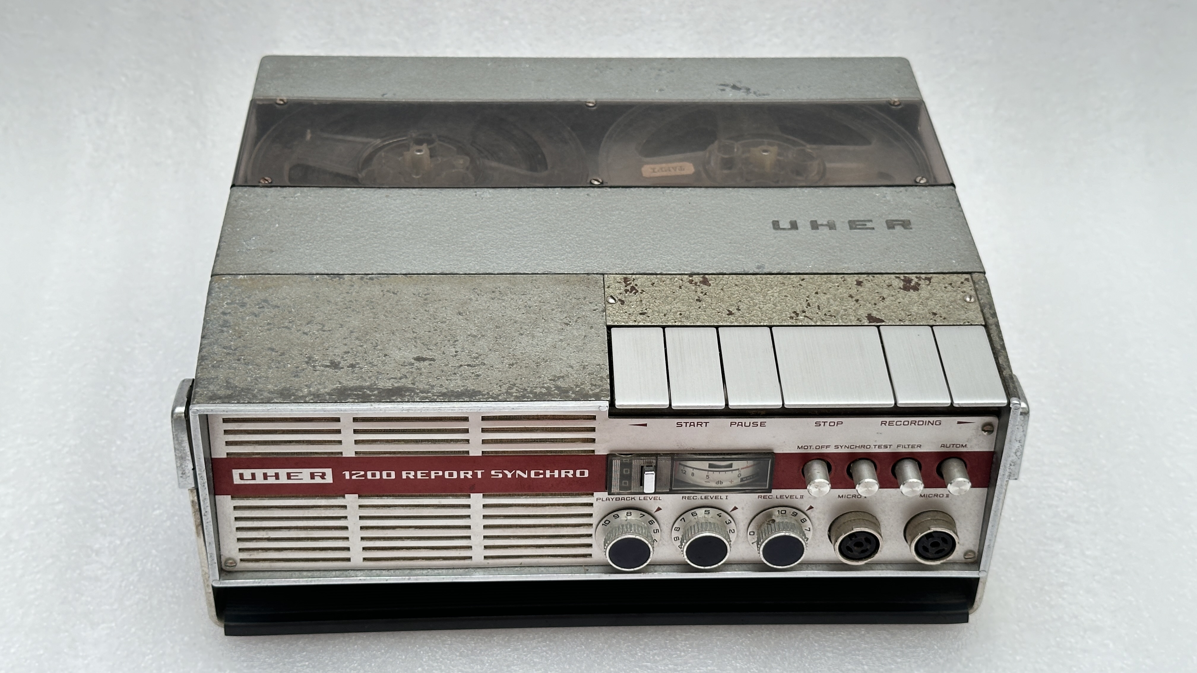 UHER 1200 Report Synchro Portable Reel-to-Reel Recorder (Non-Working, As-Is) - UH-1200