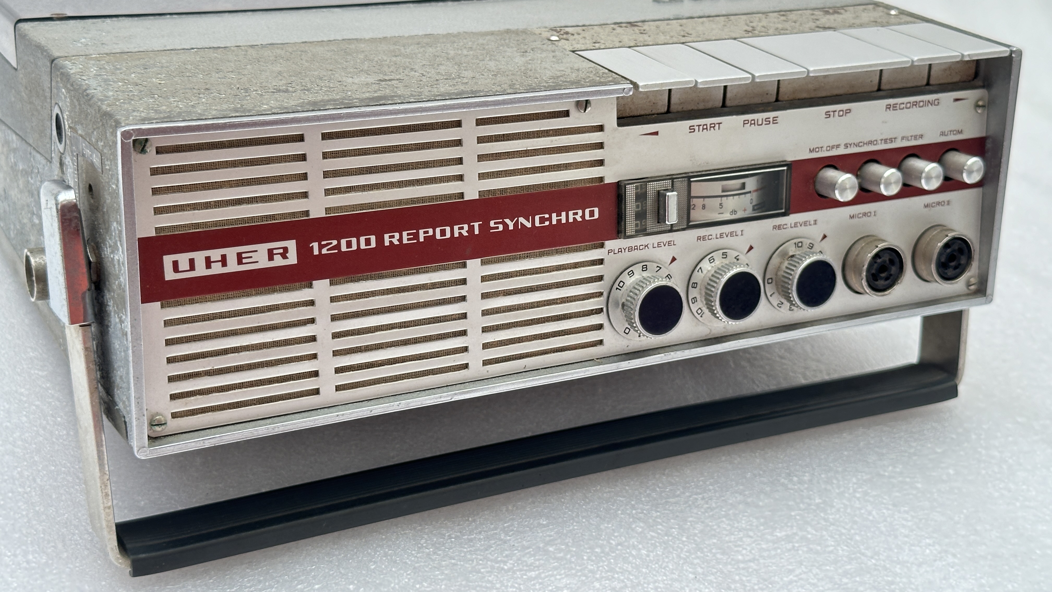 UHER 1200 Report Synchro Portable Reel-to-Reel Recorder (Non-Working, As-Is) - UH-1200