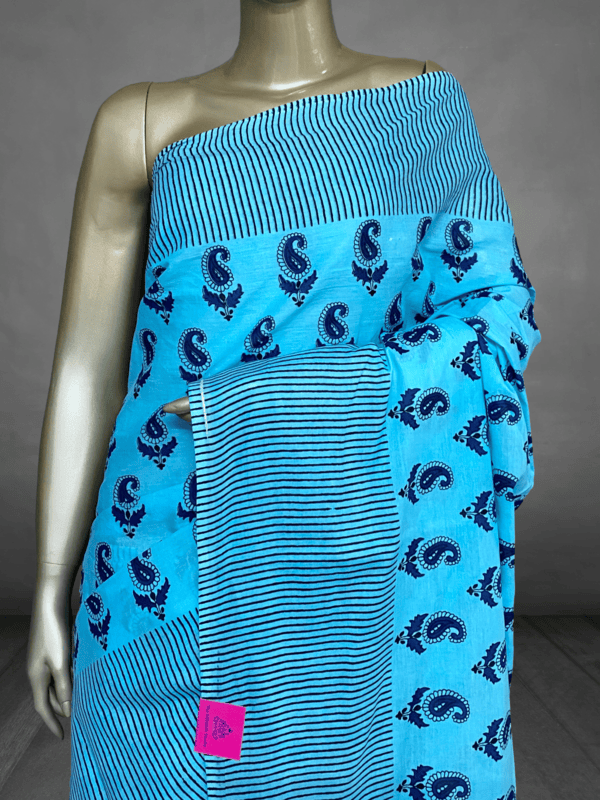 Charmi – The Mul Cotton Saree in Patli Pallu 19079