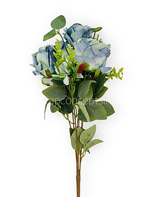 Rose Bunch with Small Flower & Leaves Rose Bunch with Small Flower & Leaves
