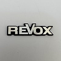 Replacement Metal Logo for Revox - ML-RVX-01 Replacement Metal Logo for Revox - ML-RVX-01