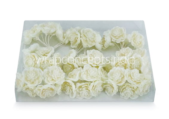 Glitter Flower - Ivory Glitter Flower - Ivory