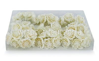 Glitter Flower - Ivory Glitter Flower - Ivory