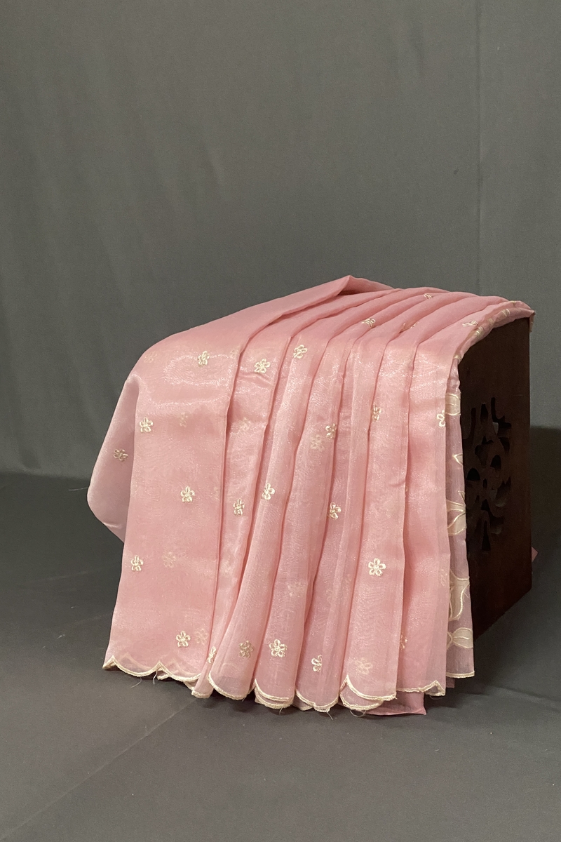 MEENA ORGNZA APPLIQUE SWS221