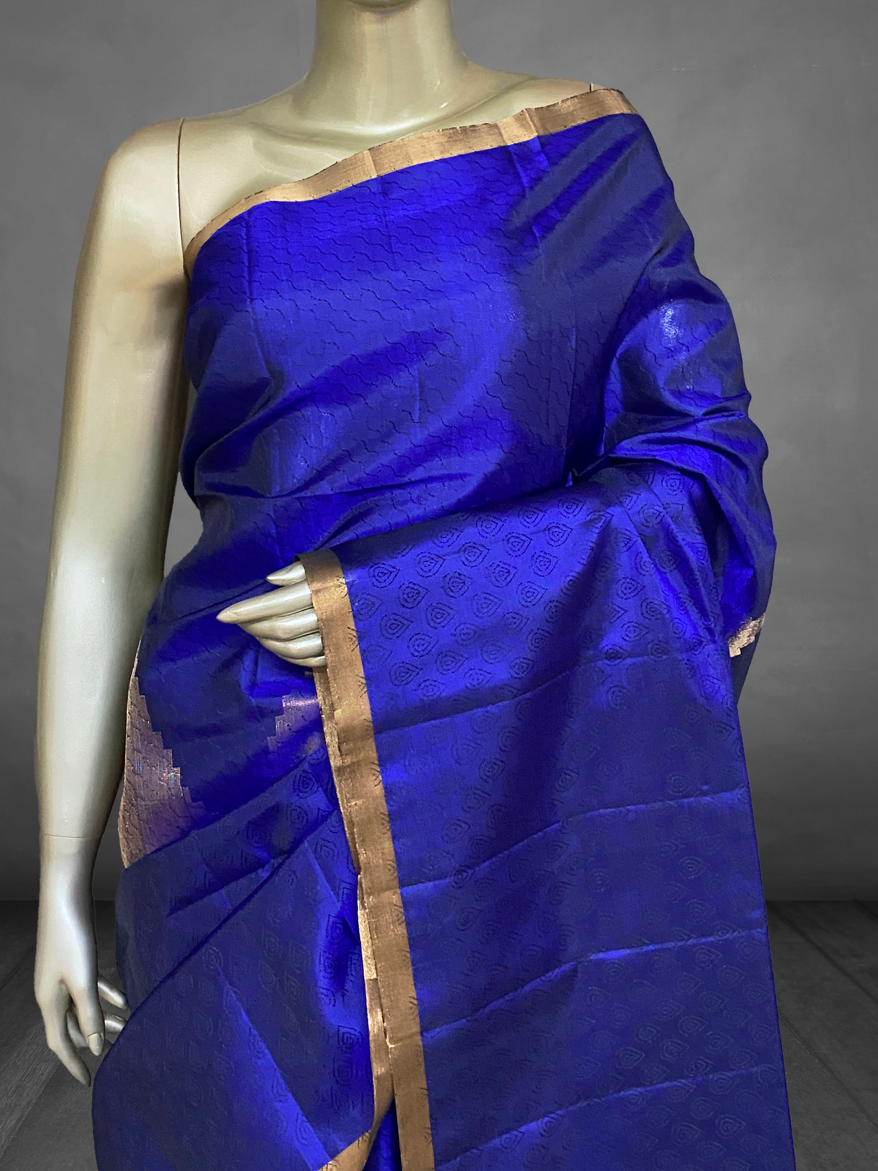 Bhagyam - The Pure Kanchi Silk Saree in Mudras 19211