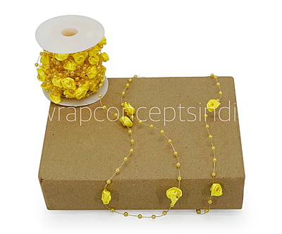 Pearl & Satin Rose String - Multicolour Pearl & Satin Rose String - Multicolour