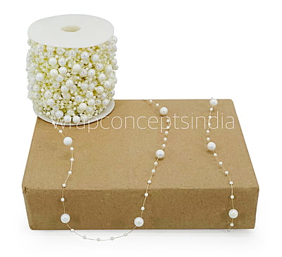 Pearl String - Ivory/Pink/Blue Pearl String - Ivory/Pink/Blue