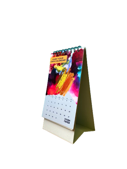 Paint your own calendar Paint your own calendar