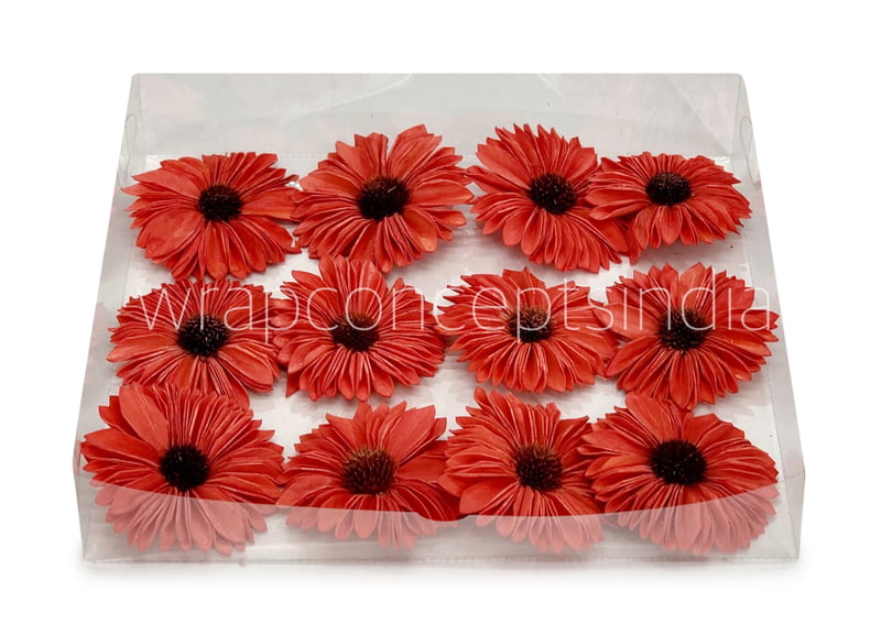 Red Sola Wood Gerberas Red Sola Wood Gerberas