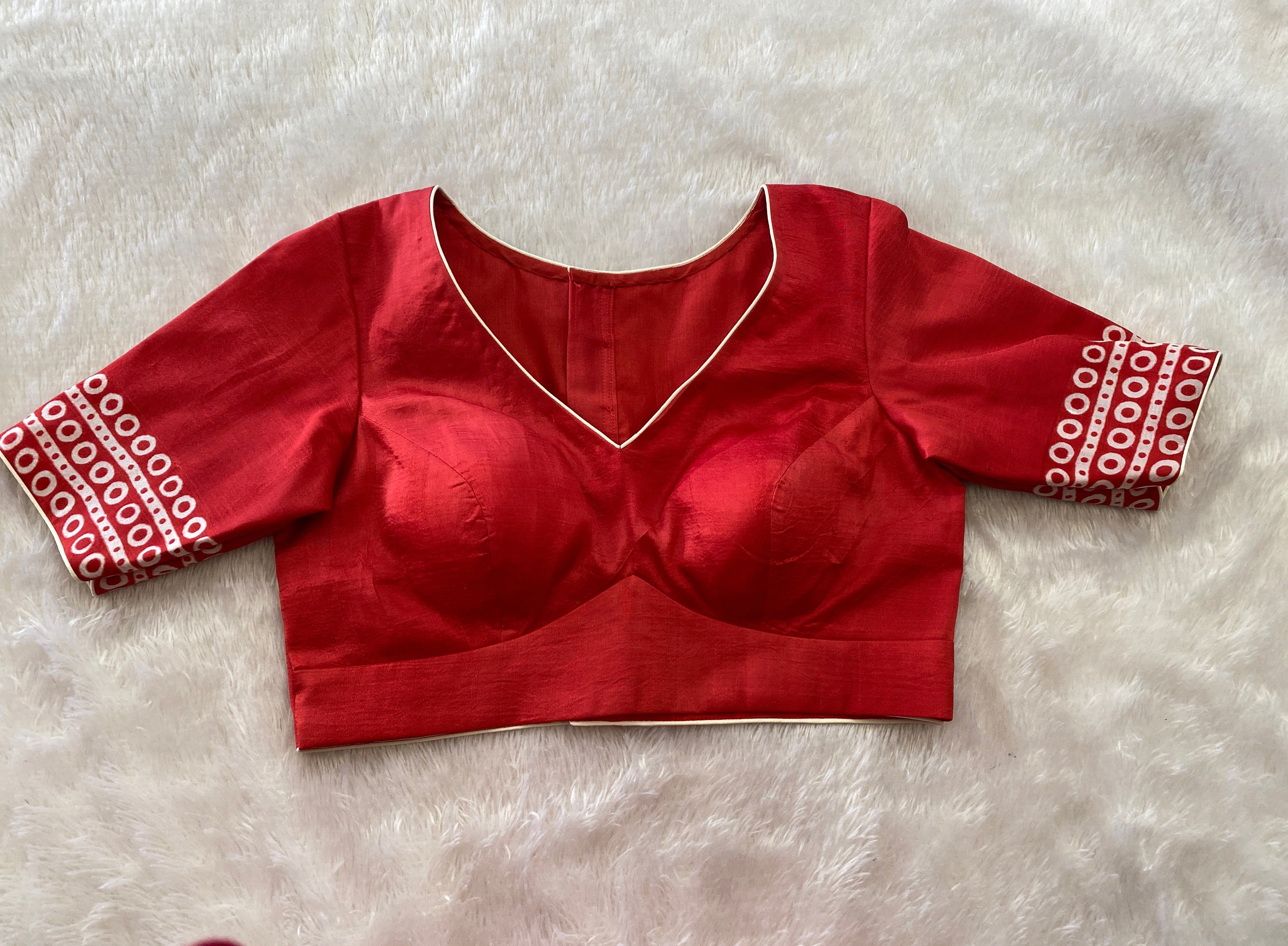 Tailoring Blouse - Back Side Full Potli with Pad