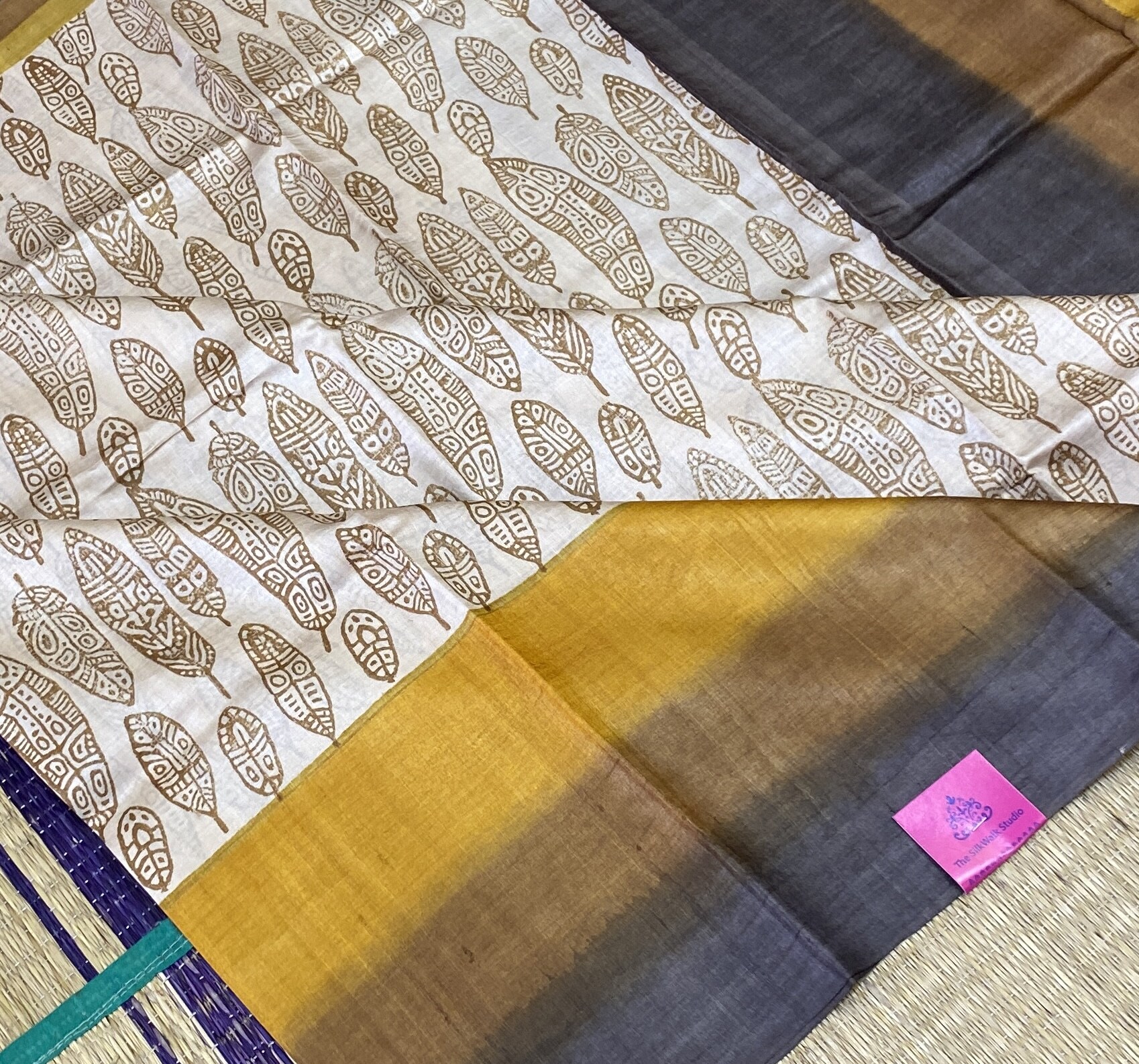 Amrita – Digital Printed Tussar Sarees SWS1 Amrita – Digital Printed Tussar Sarees SWS1