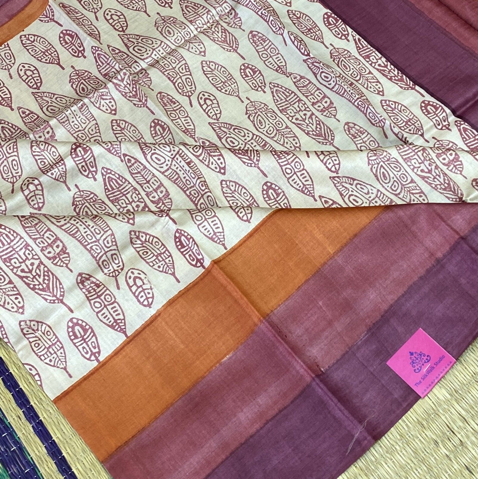 Amrita – Digital Printed Tussar Sarees SWS1 Amrita – Digital Printed Tussar Sarees SWS1