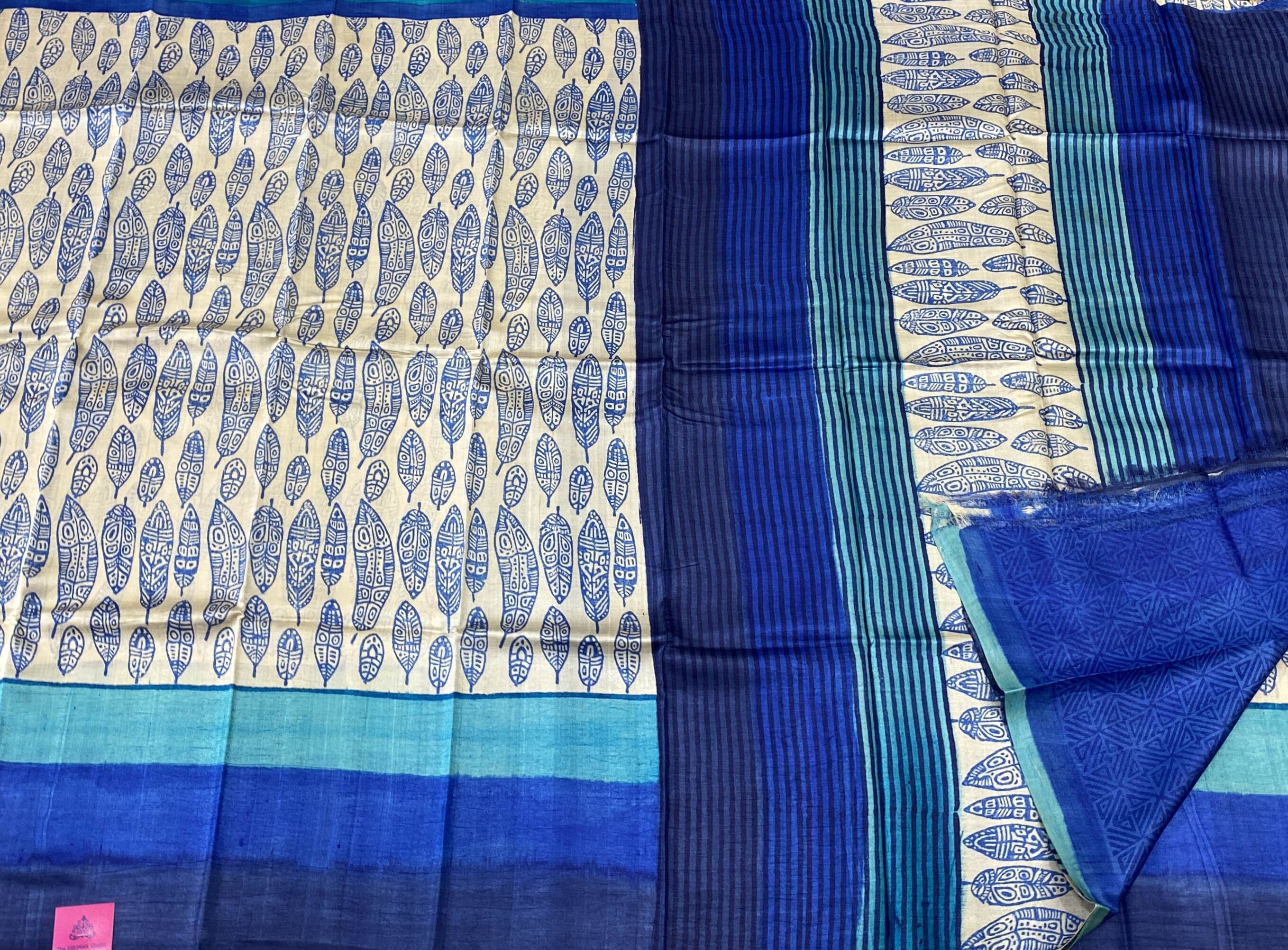Amrita – Digital Printed Tussar Sarees SWS1 Amrita – Digital Printed Tussar Sarees SWS1