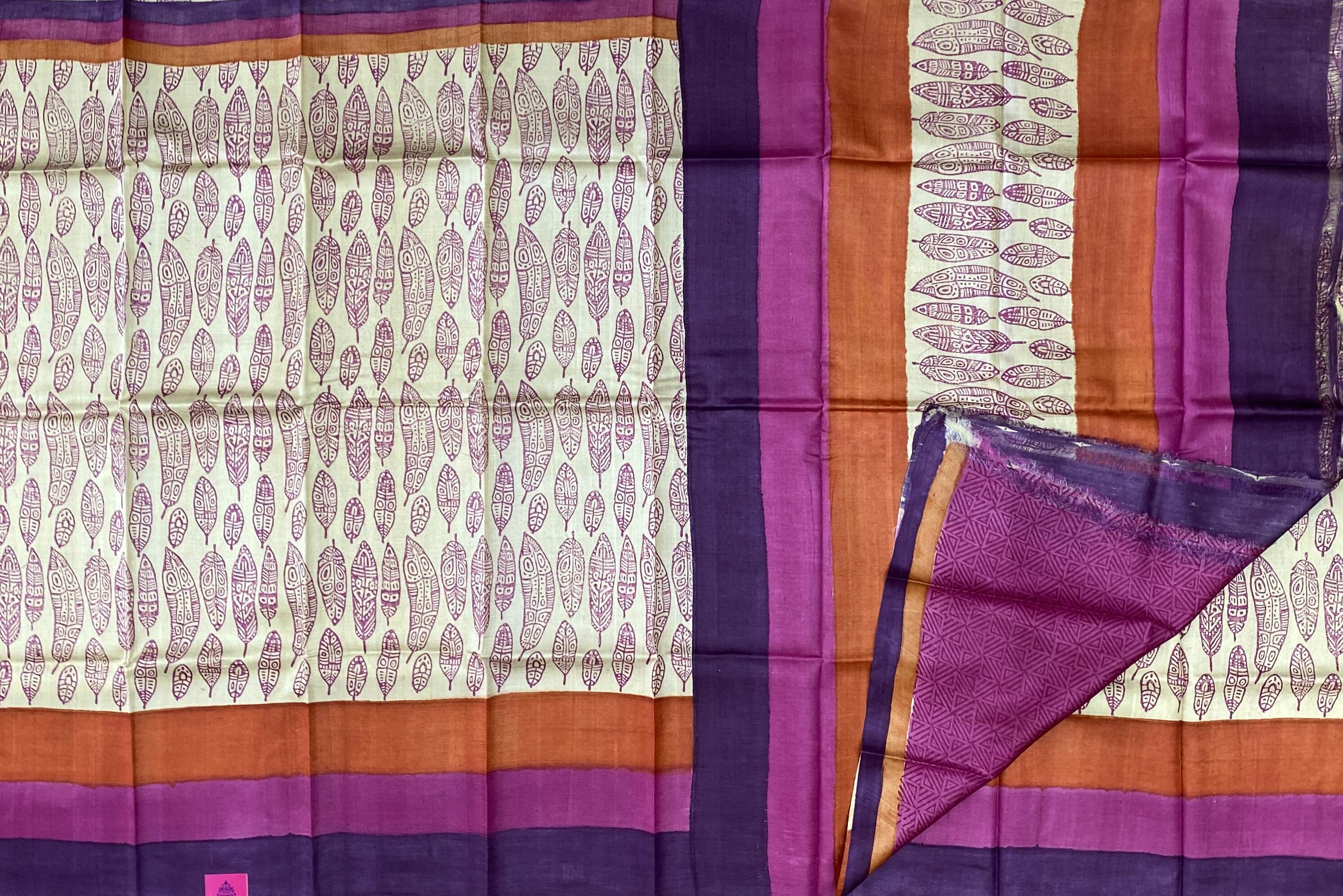 Amrita – Digital Printed Tussar Sarees SWS1 Amrita – Digital Printed Tussar Sarees SWS1