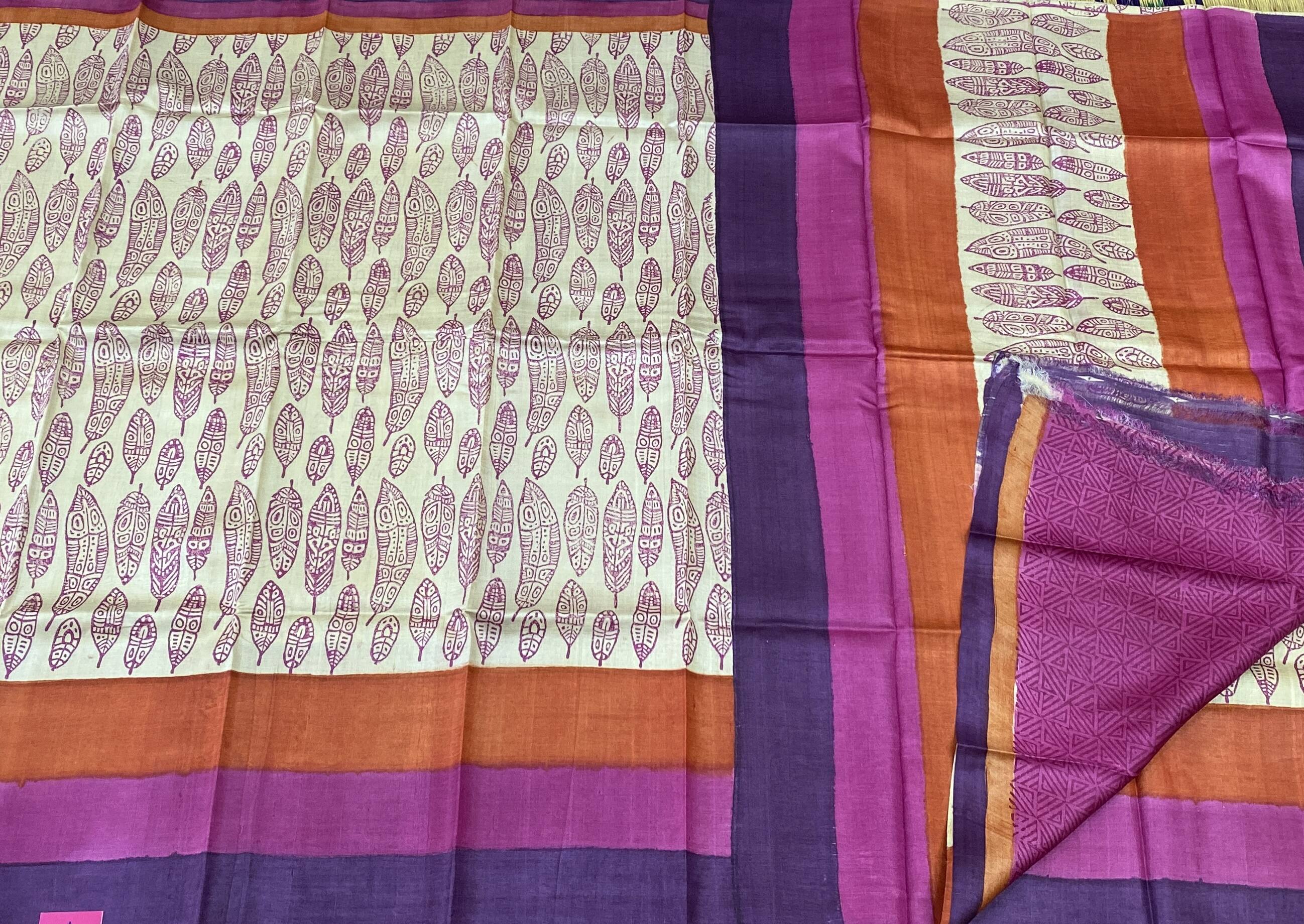 Amrita – Digital Printed Tussar Sarees SWS1 Amrita – Digital Printed Tussar Sarees SWS1