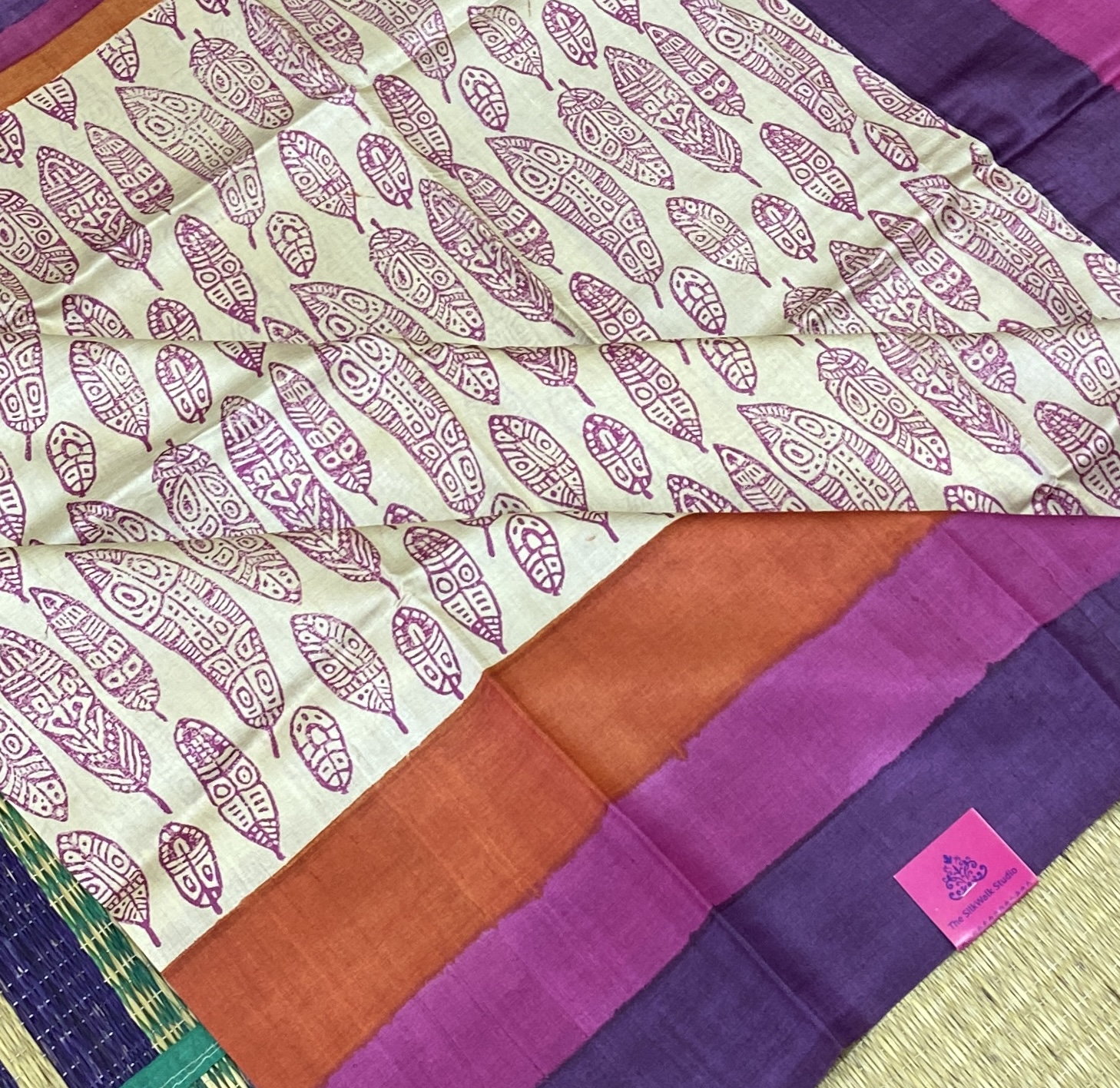 Amrita – Digital Printed Tussar Sarees SWS1 Amrita – Digital Printed Tussar Sarees SWS1