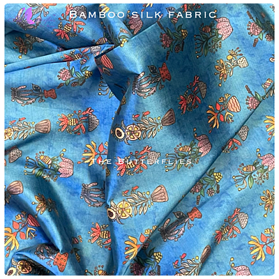 BAMBOO SILK FABRIC PER METER 34
