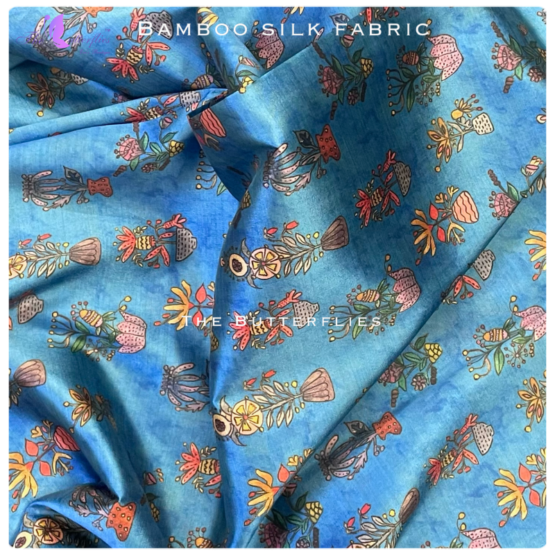 BAMBOO SILK FABRIC PER METER 34