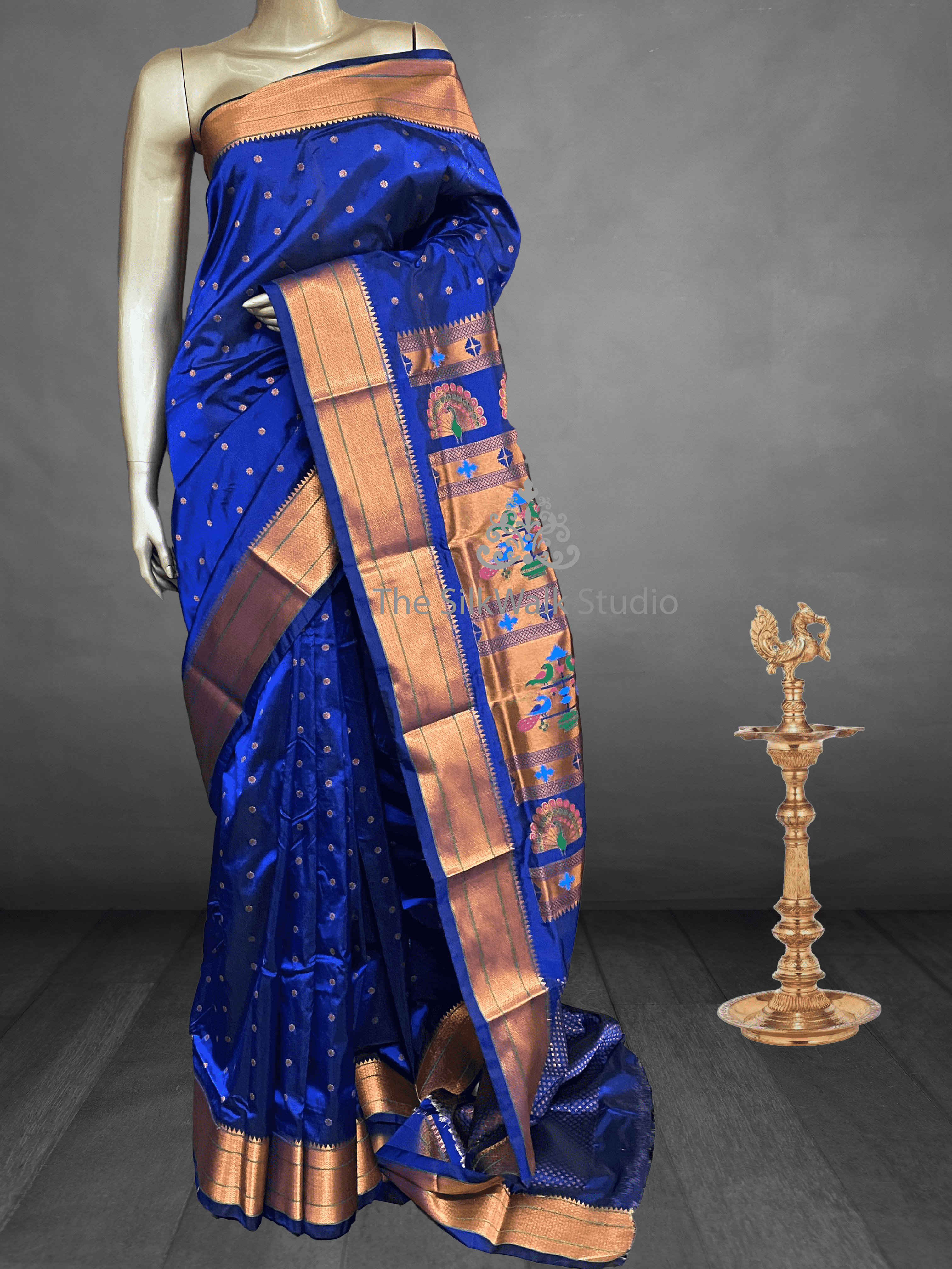 Manasa – Paithani Border Semi Silk Saree 13918 Manasa – Paithani Border Semi Silk Saree 13918