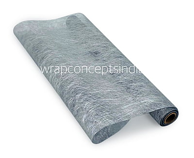 Faux Jute Mesh - Silver Faux Jute Mesh - Silver