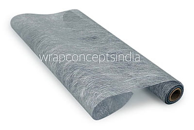 Faux Jute Mesh - Silver Faux Jute Mesh - Silver