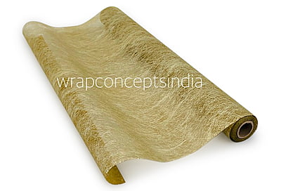 Faux Jute Mesh - Dull Gold Faux Jute Mesh - Dull Gold