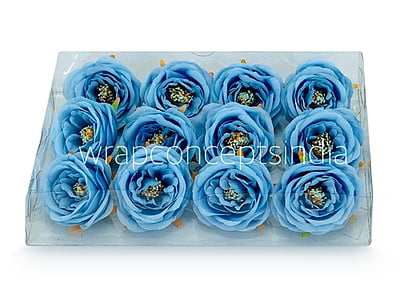 Camellia Flower - Blue Camellia Flower - Blue