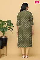 Rayan embroidery cord set  green (pack of all sides)