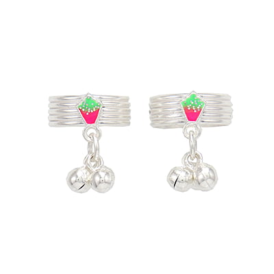 Silver Toe Ring, Metti/Salangai Model